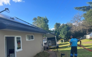 Cleaning of solar modules