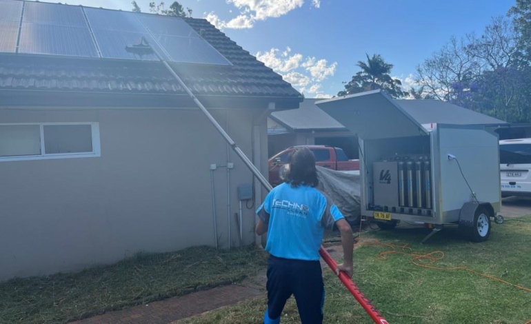 Cleaning of solar