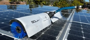 solar panel cleaning